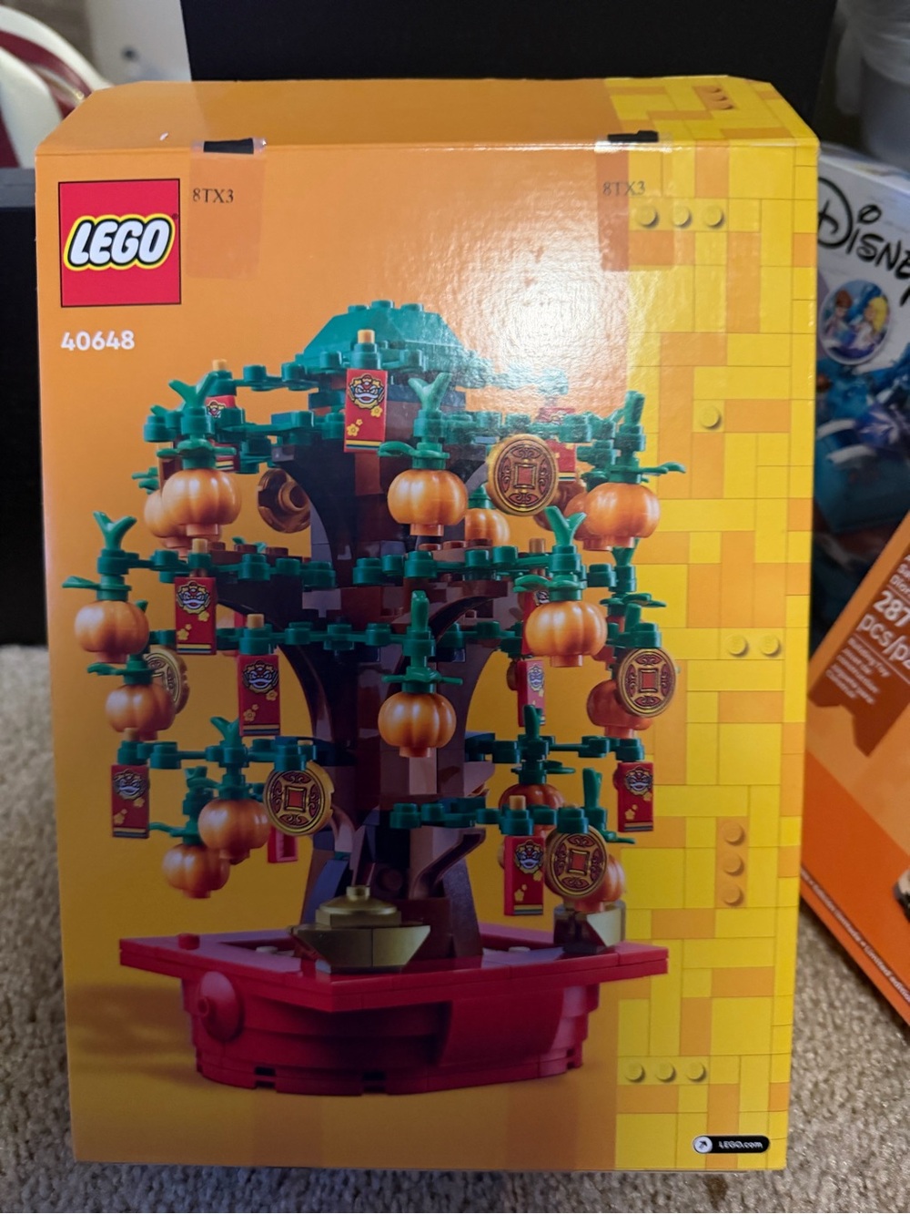 LEGO Lunar Tree Set in Red, Green and Orange